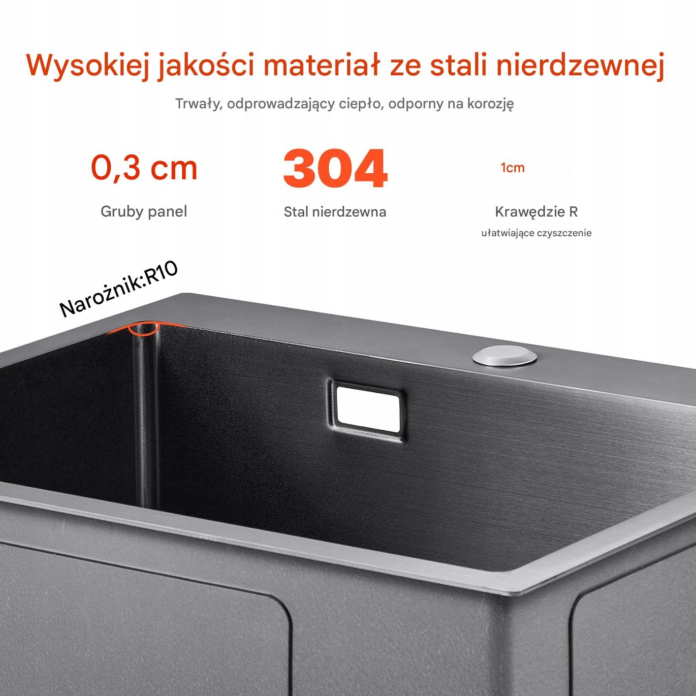 Wytrzymałość i funkcjonalność zlewu gastronomicznego