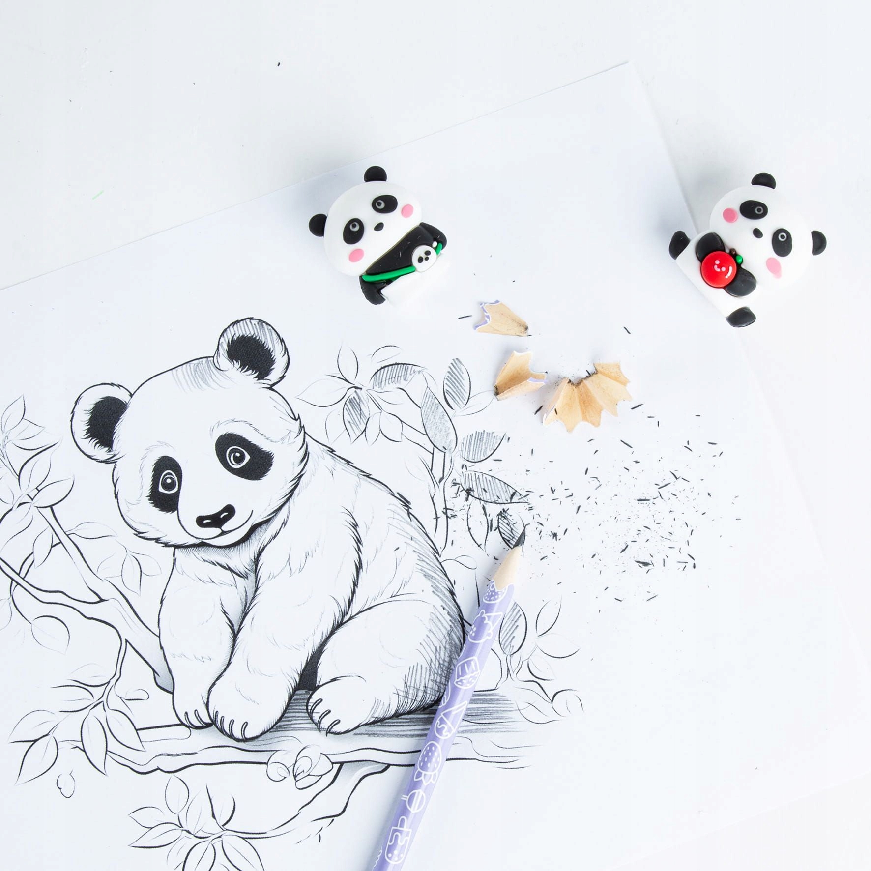 Motyw pandy – Przyciągający wzrok i radosny design