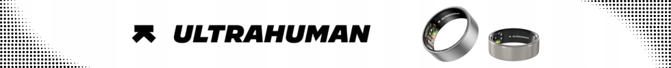 Ultrahuman Ring Air – Inteligentny pierścień tytanowy rozmiar 12