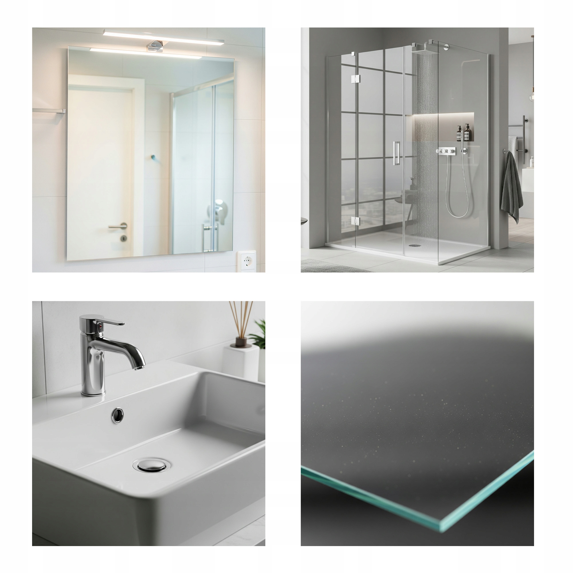 Uniwersalne zastosowanie – Idealna do kabin prysznicowych, okien i luster