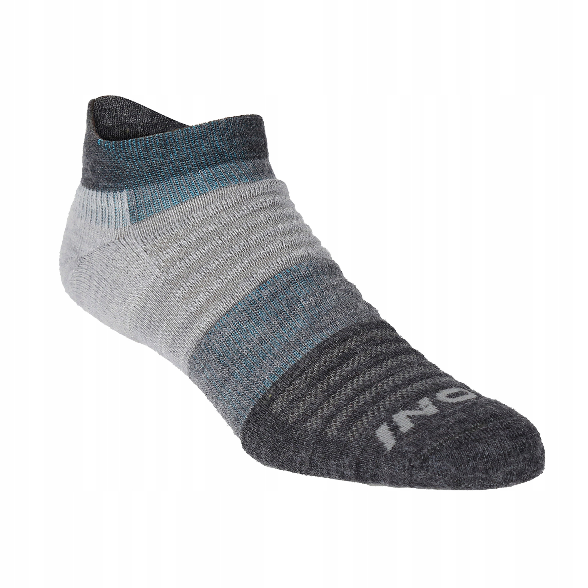 Skarpety merino Inov-8 Merino Low Sock - grey melange – Komfort i wydajność w każdym kroku