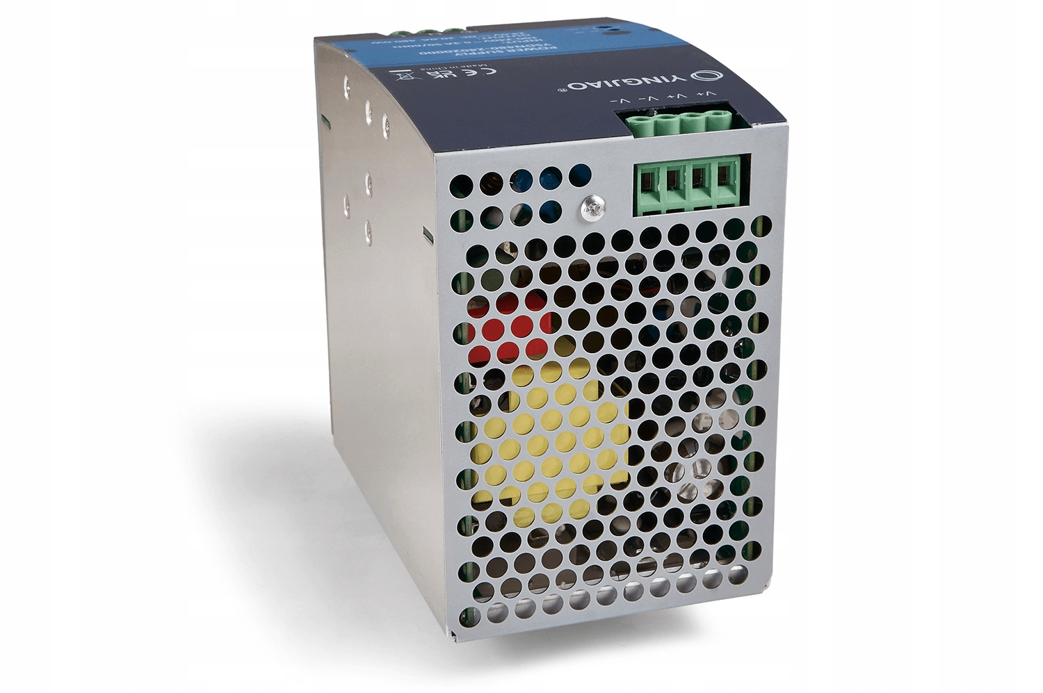 Wytrzymała metalowa obudowa zasilacza