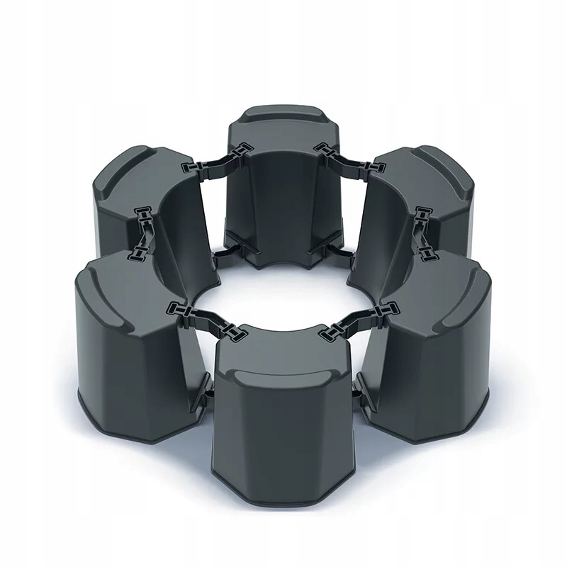 Podstawa do zbiornika na wodę deszczówkę MODULAR 6 BASECAN ANTRACYT – Idealne rozwiązanie dla Twojego ogrodu