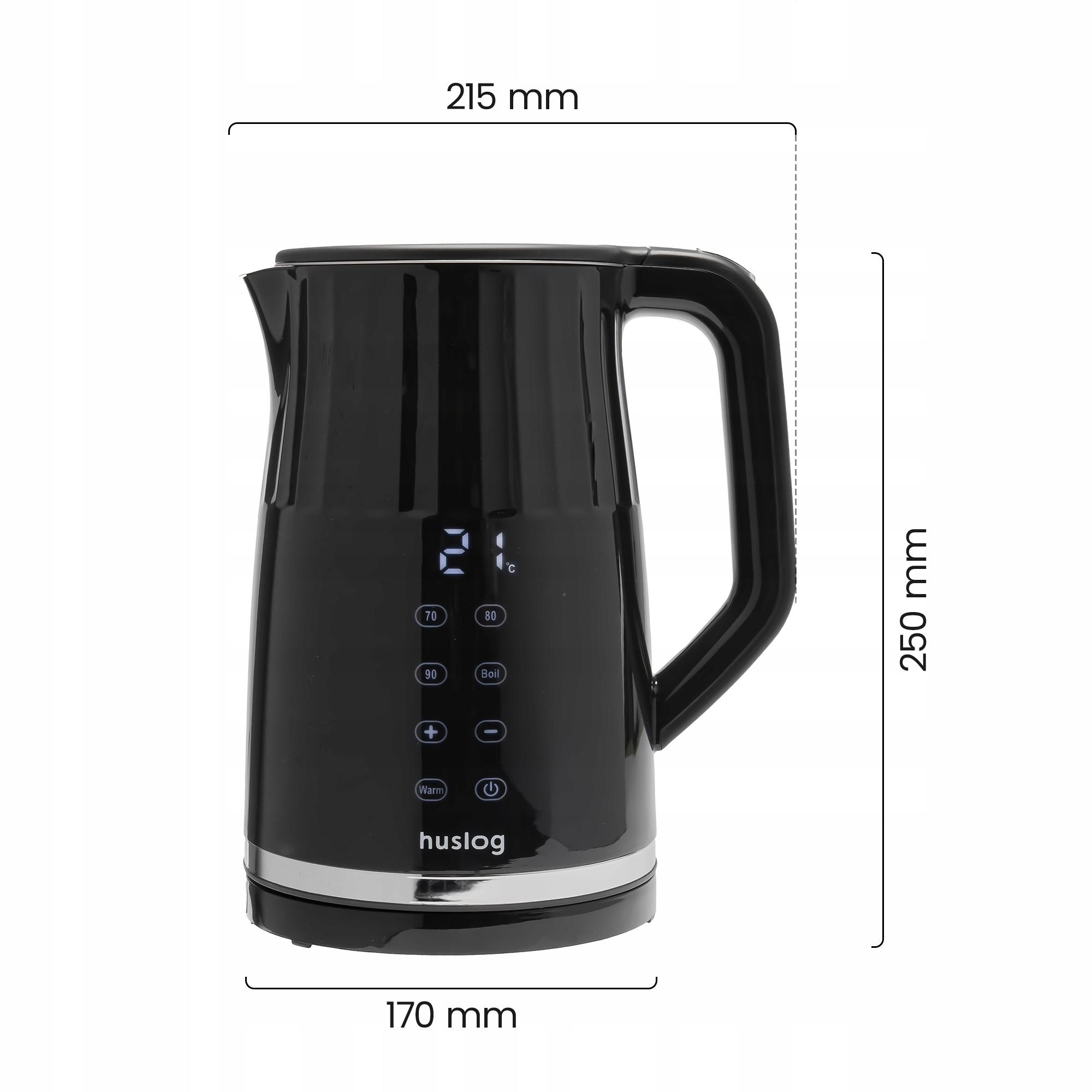 Wydajność i moc 2200 W – Szybkie gotowanie wody