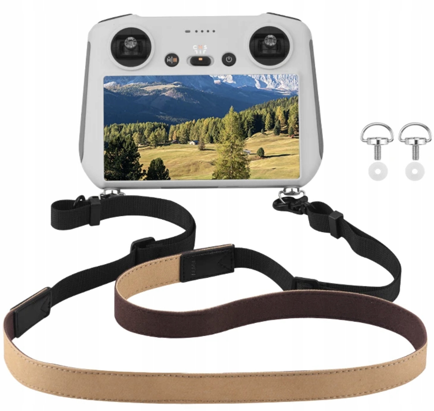 Uchwyty + Skórzana Smycz do Kontrolera DJI RC MINI 3 PRO / Mini 4 PRO / Air 3