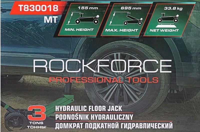 Szybkie podnoszenie dzięki podwójnemu tłokowi