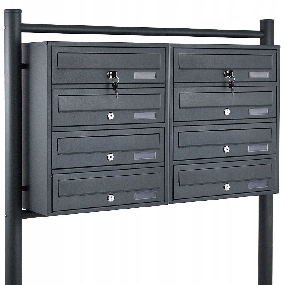 Nowoczesny system euro skrzynek pocztowych – Idealny dla osiedli i firm