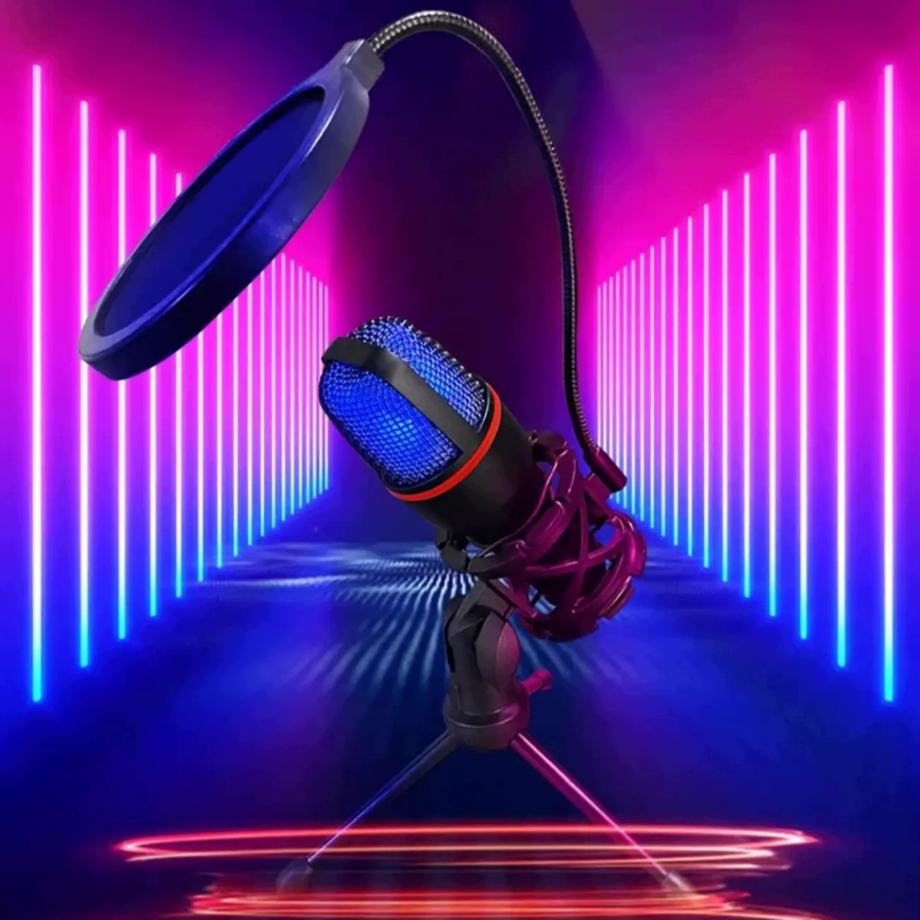 Stylowy design z podświetleniem RGB