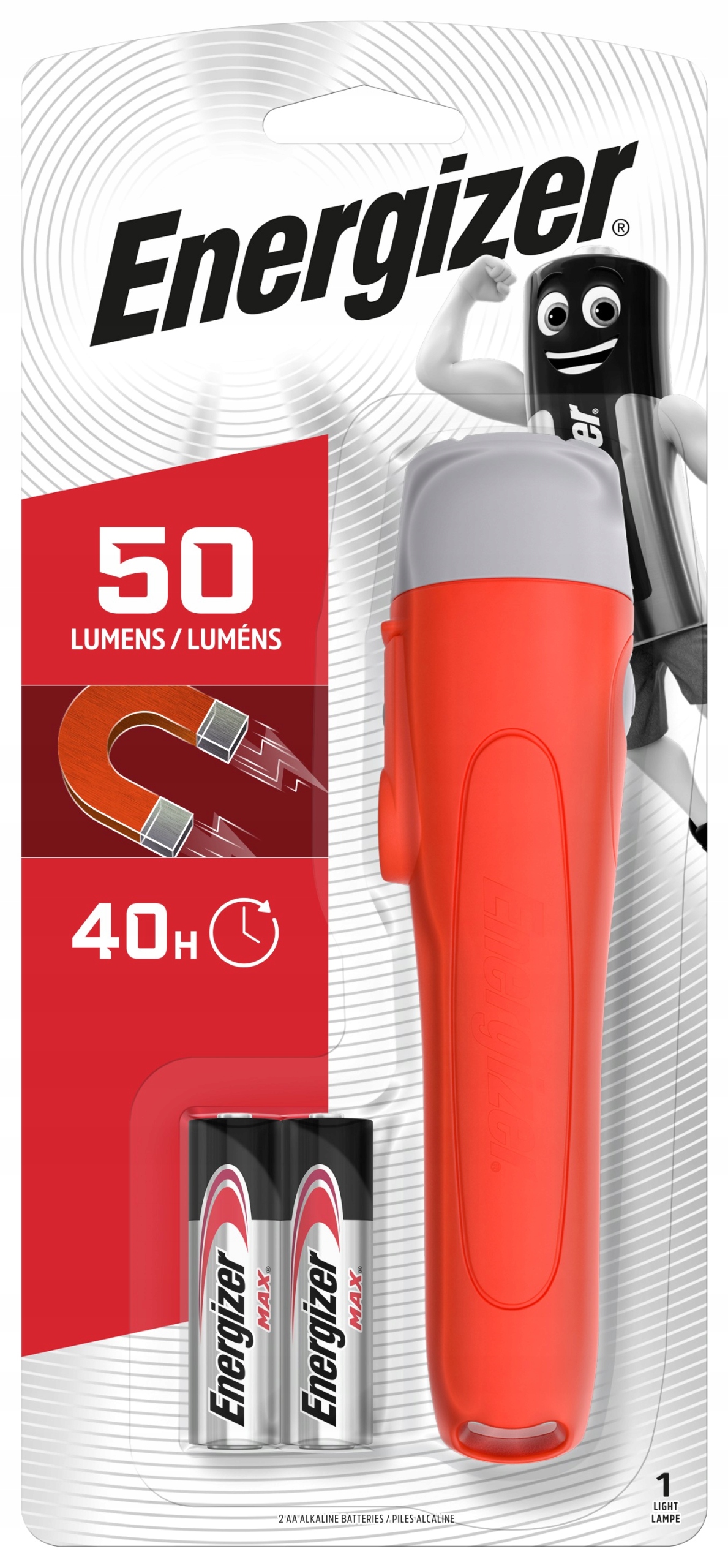 Latarka Energizer ENERGIZER MAGNET LED 2AA – Niezawodne oświetlenie w każdej sytuacji