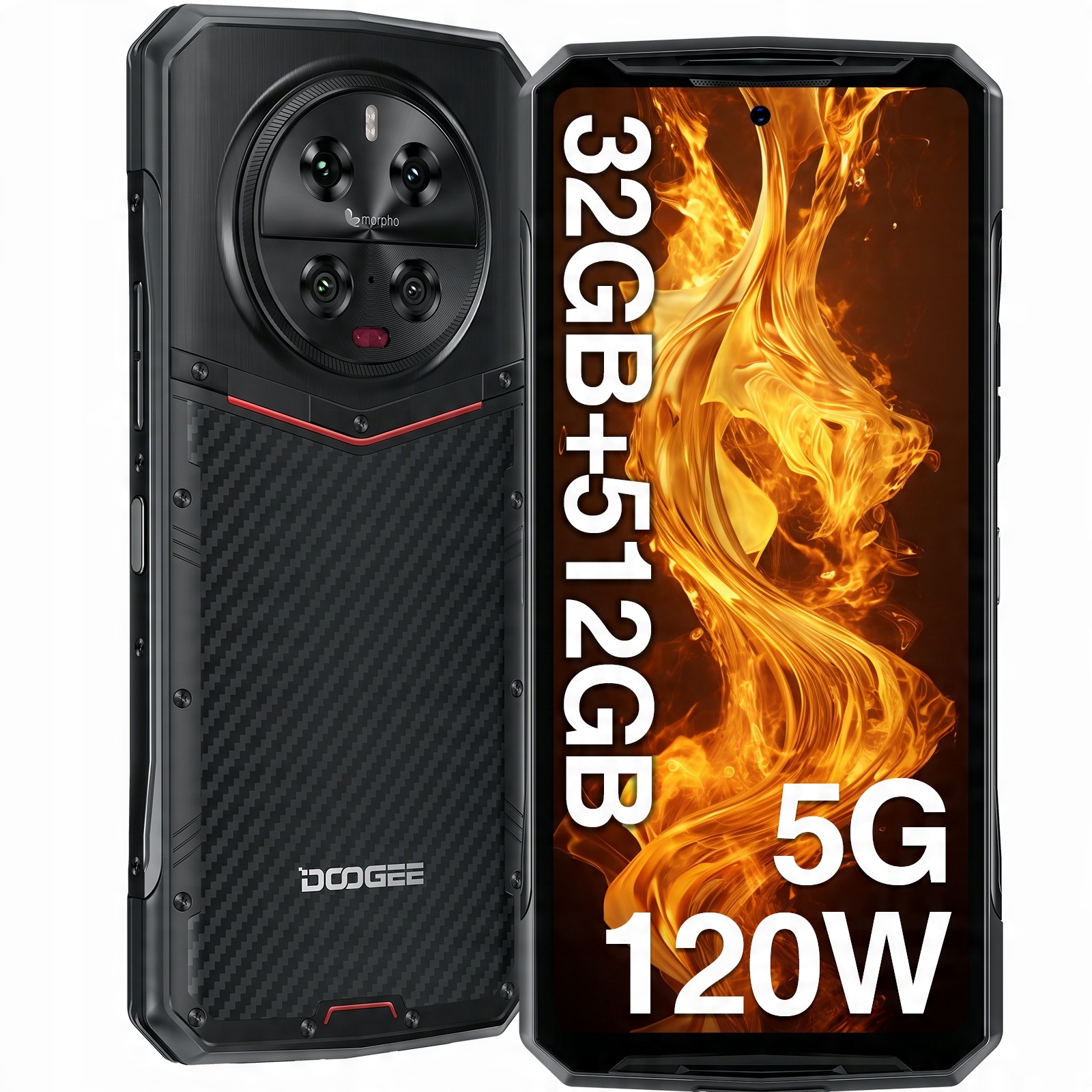 Wytrzymała bateria 5150 mAh z szybkim ładowaniem 120 W