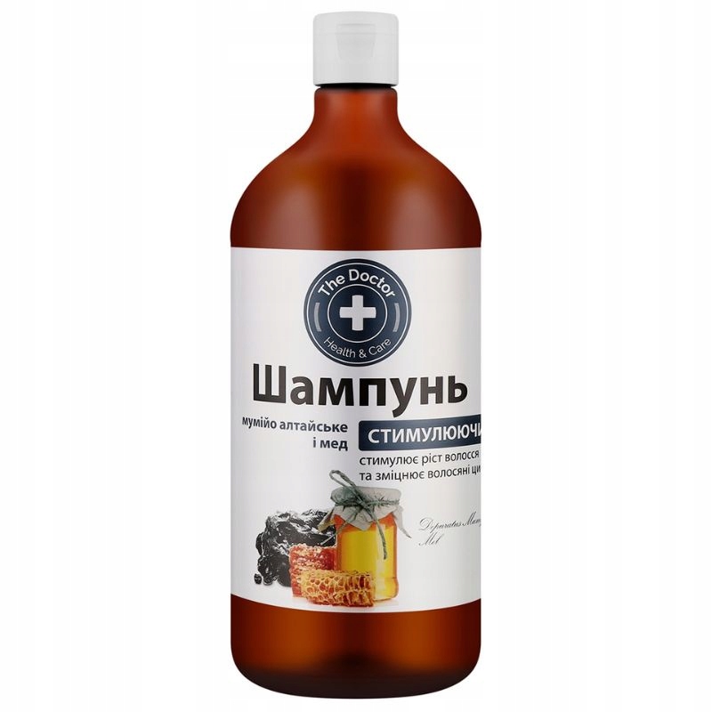 Szampon do włosów Ałtajskie Mumio i Miód 1000ml – pielęgnacja dla Twoich włosów