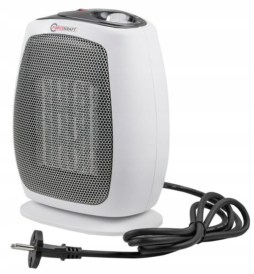 Trzy tryby pracy – wentylator, ogrzewanie 1000 W i 1500 W