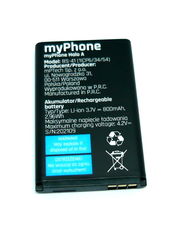 Kompatybilność z modelami myPhone Halo A i A+