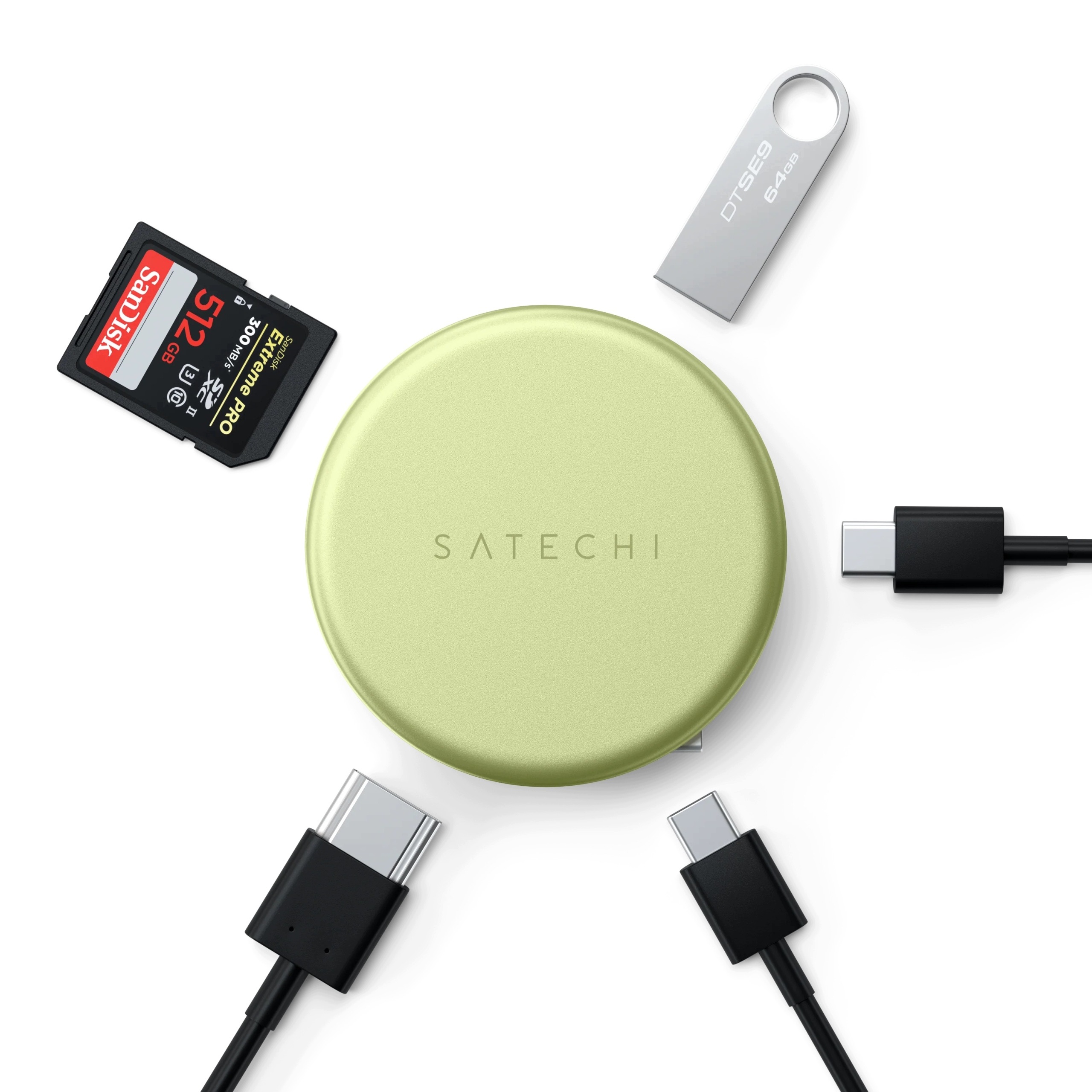 Rozszerzenie portu USB-C do pięciu złączy