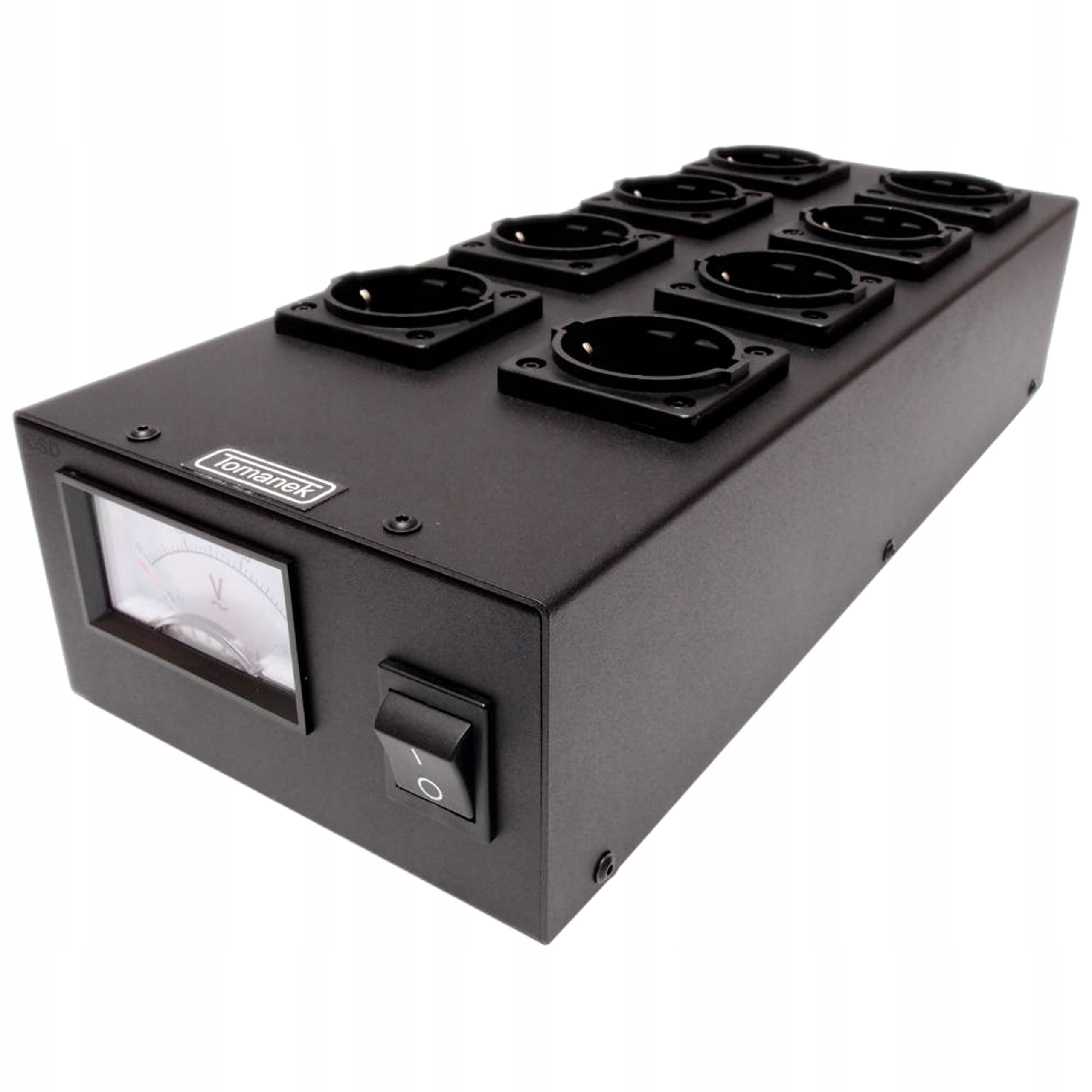 Tomanek TAP10+ z DC Blockerami – Doskonała listwa zasilająca do sprzętu audio