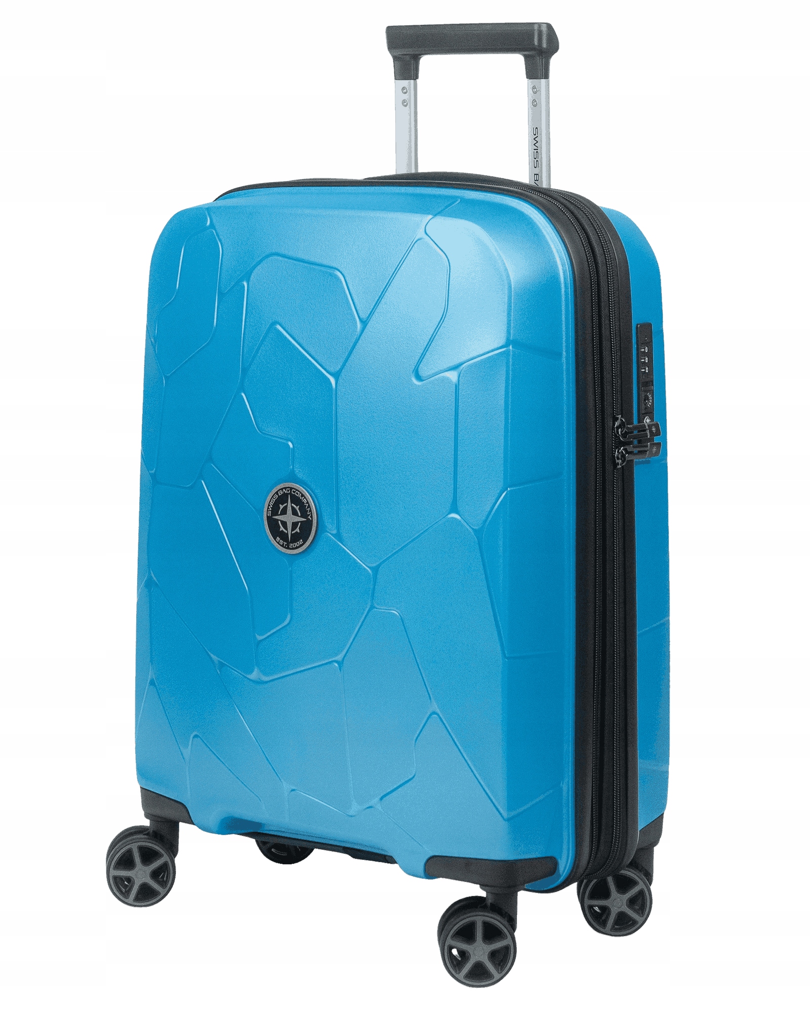 Walizka kabinowa SwissBags Lava 55 cm niebieski – Idealny towarzysz podróży