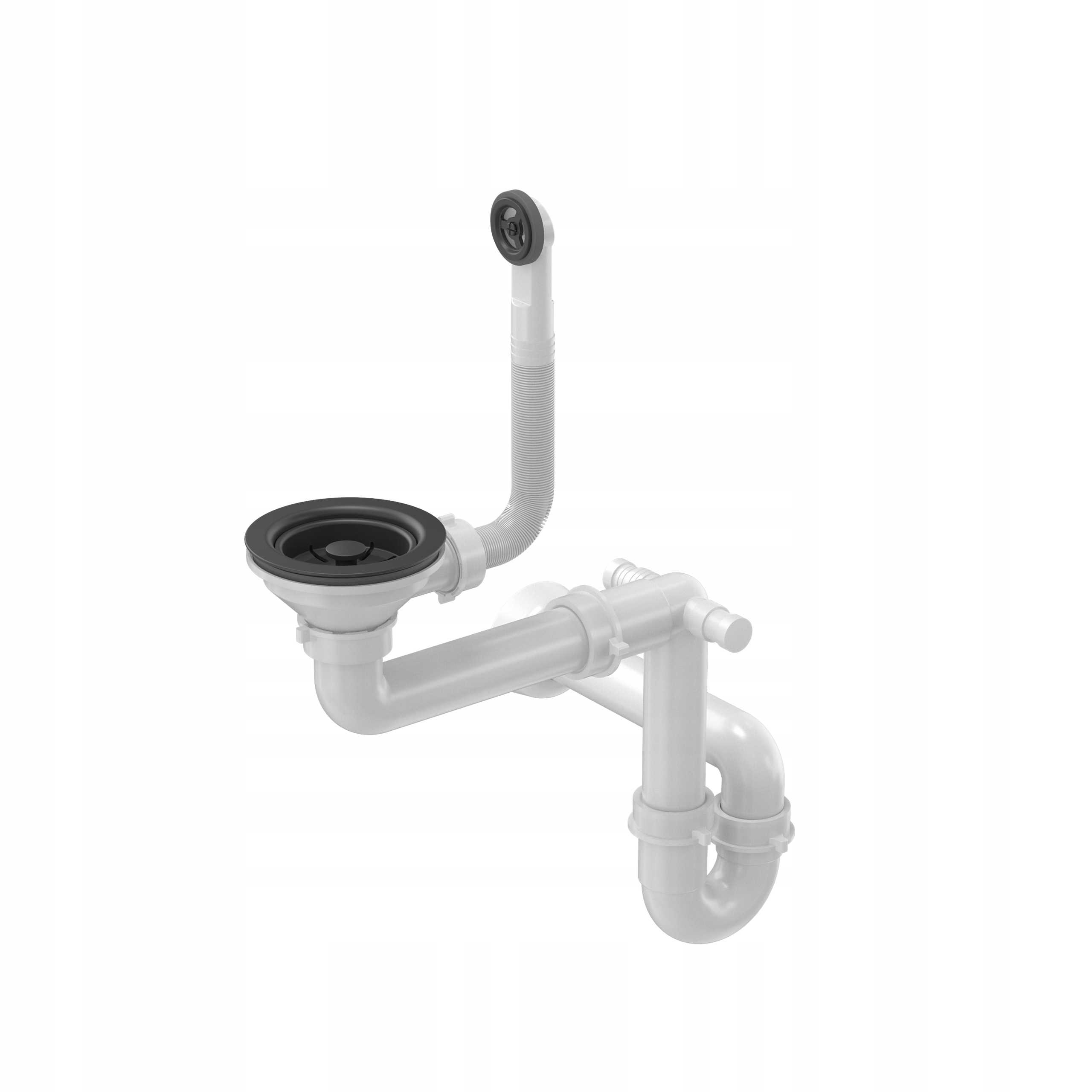 Specjalny syfon Save Space – Oszczędność miejsca w szafce