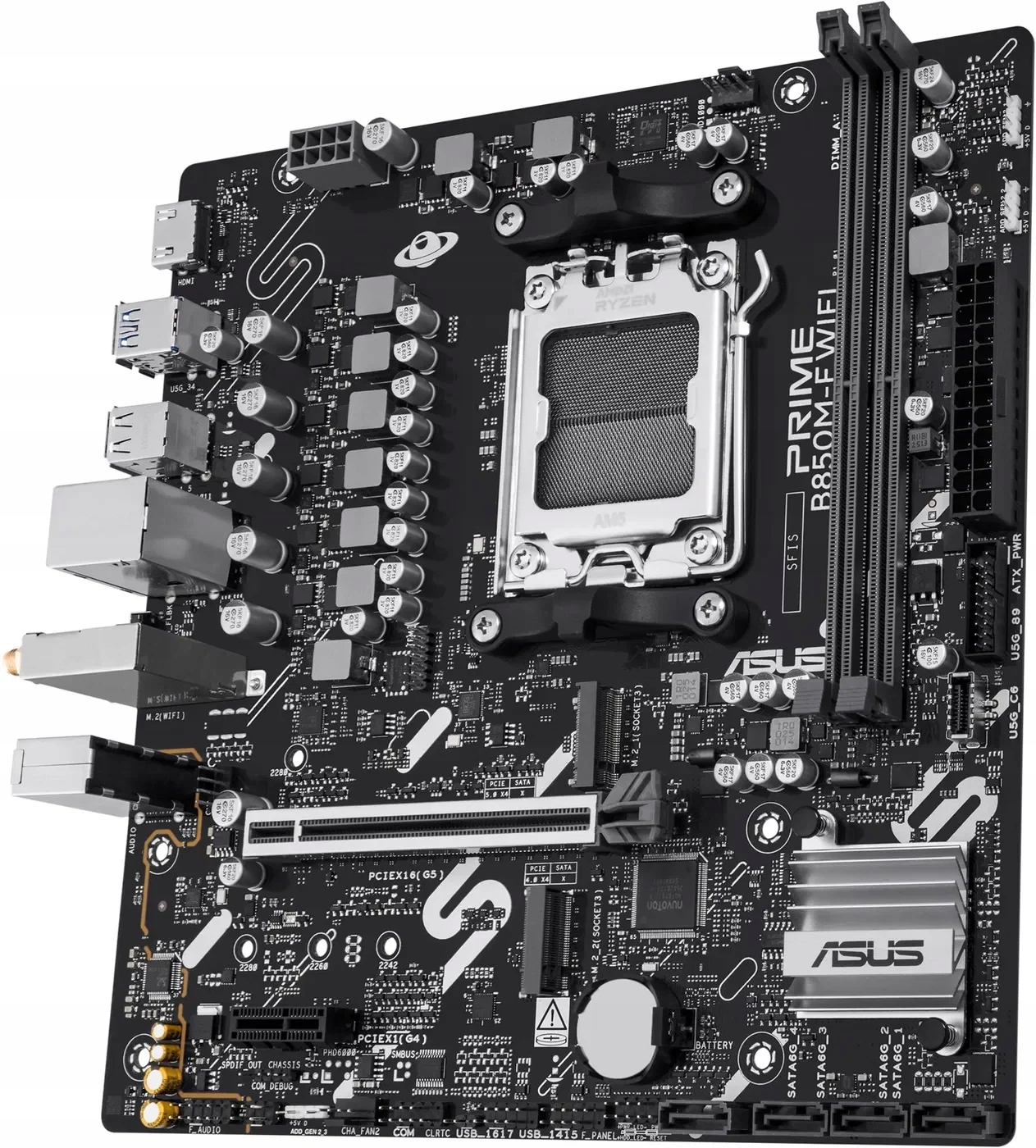 Wiele opcji przechowywania – 4x SATA 6Gb/s i 3x M.2 Slot