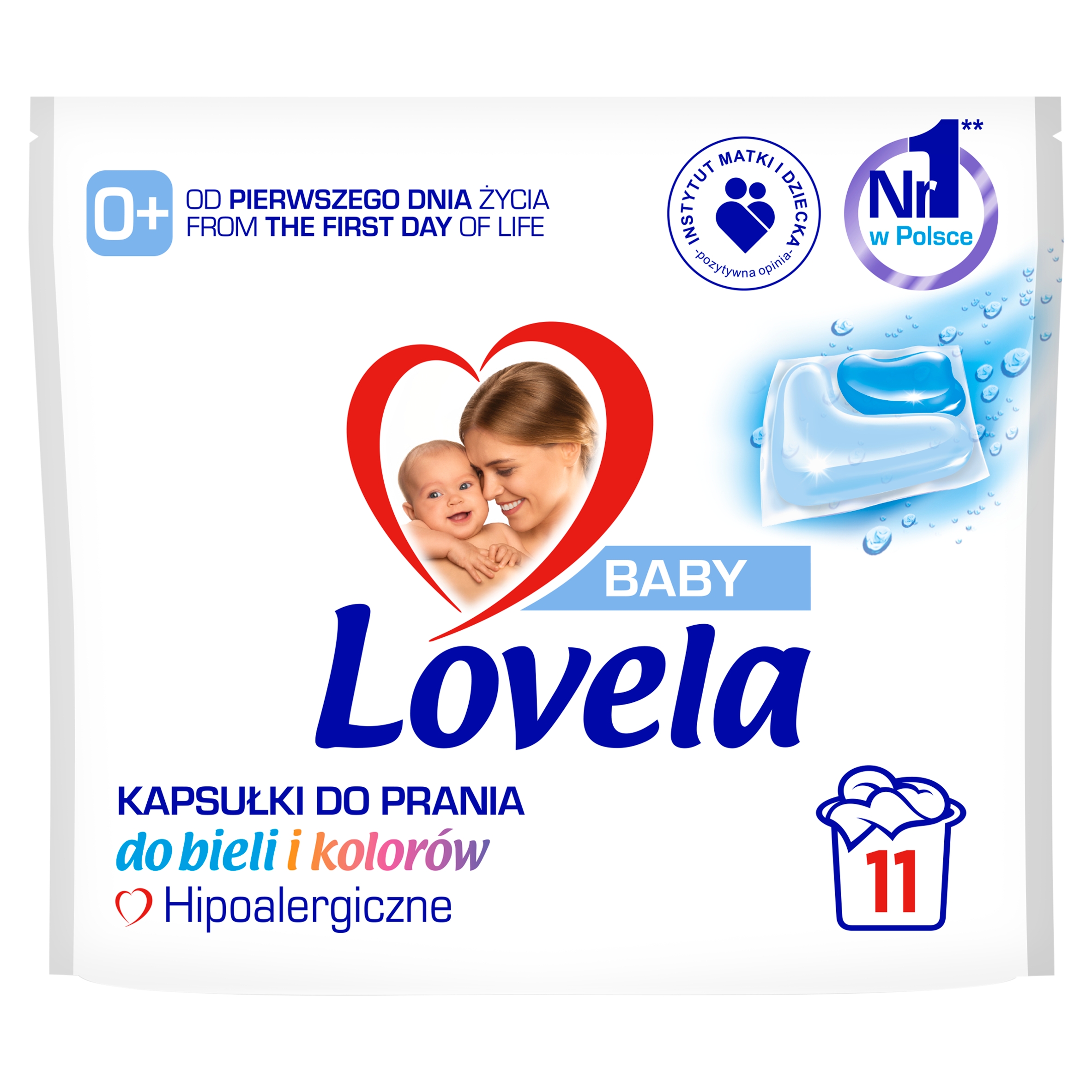 Łatwość użycia – Jedna kapsułka na jedno pranie