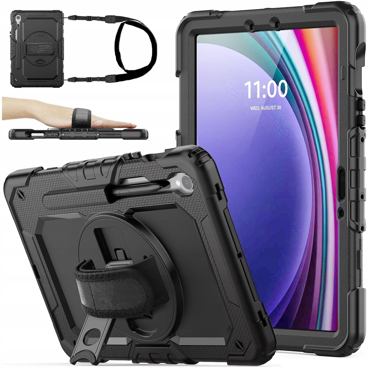 Etui Pancerne Hande II do Galaxy Tab S9 FE Plus – Ochrona i styl w jednym