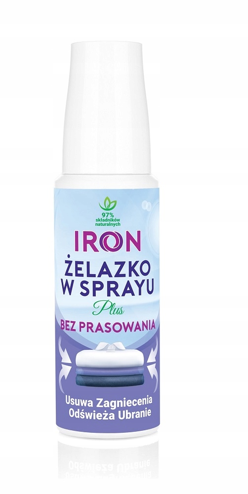 Żelazko w sprayu Iron Plus 100 ml – Prasowanie bez wysiłku
