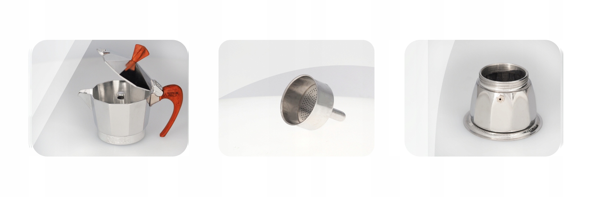 Materiały premium: aluminium i stal nierdzewna