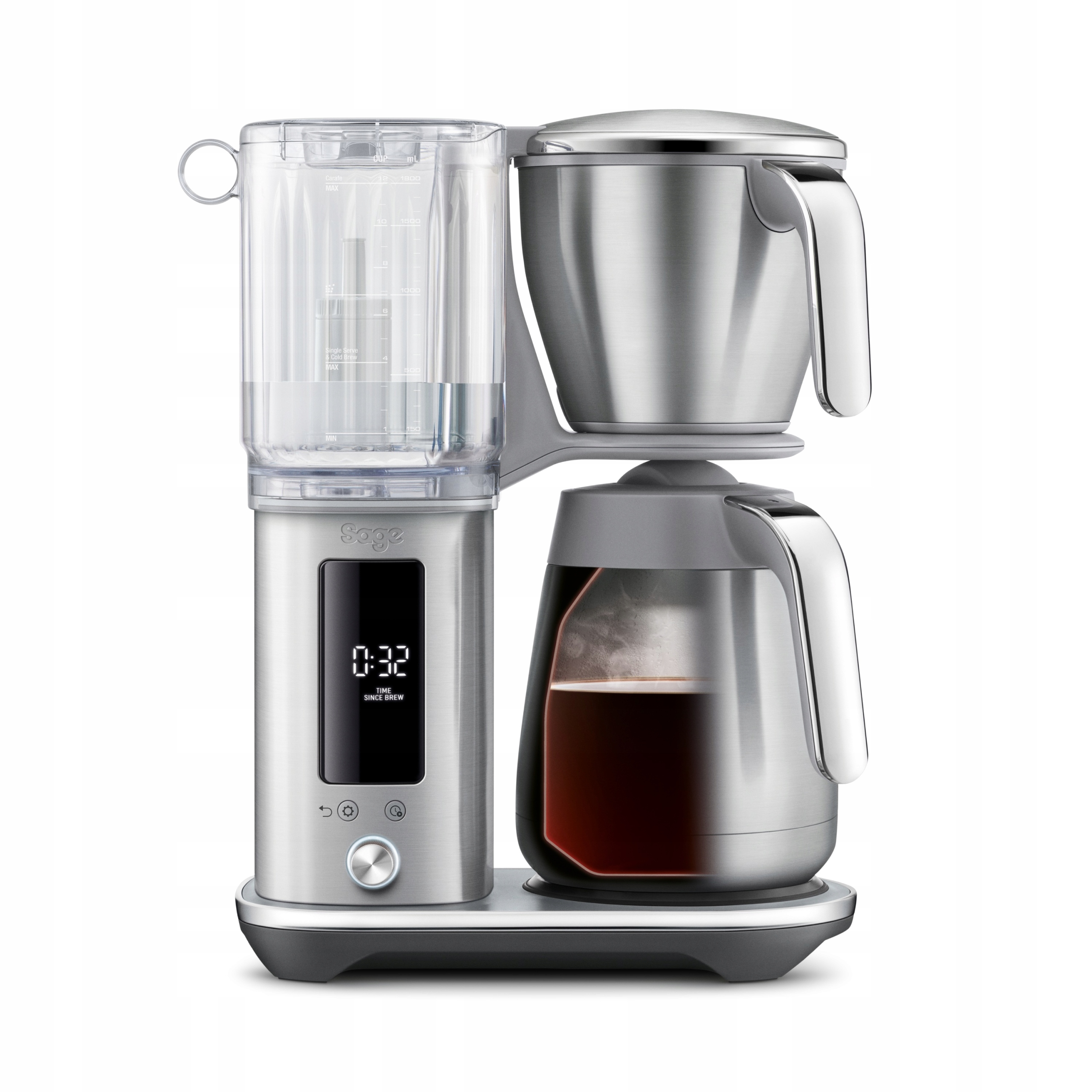 Sage Luxe Brewer Thermal Drip kavos aparatas SDC465BSS – Nepriekaištingas kavos skonis jūsų namuose