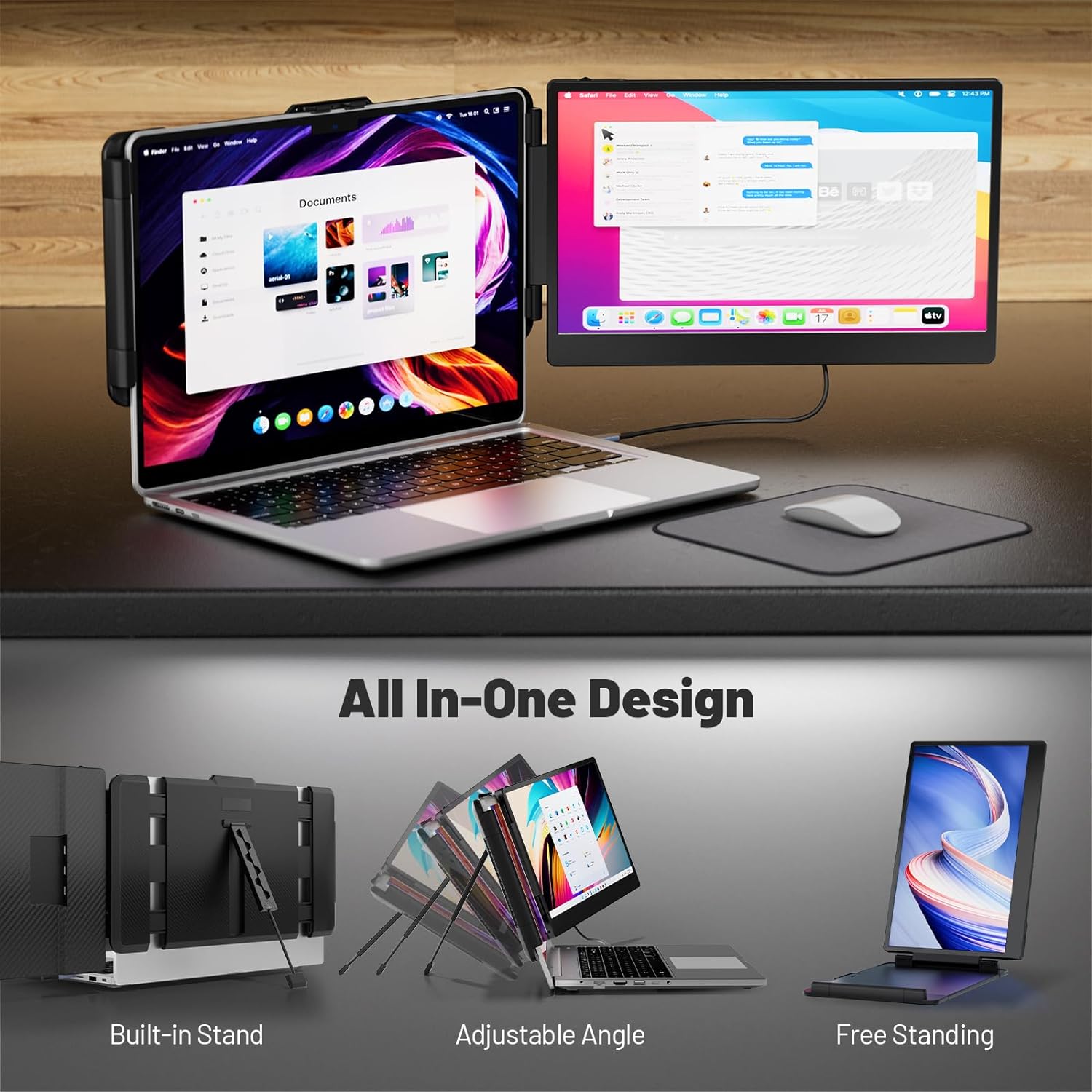 Wysoka jakość kontrastu 1000:1