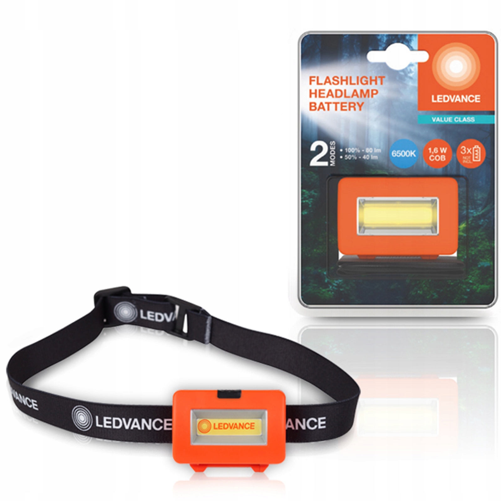 Wygodna konstrukcja – Lekka i kompaktowa latarka czołowa