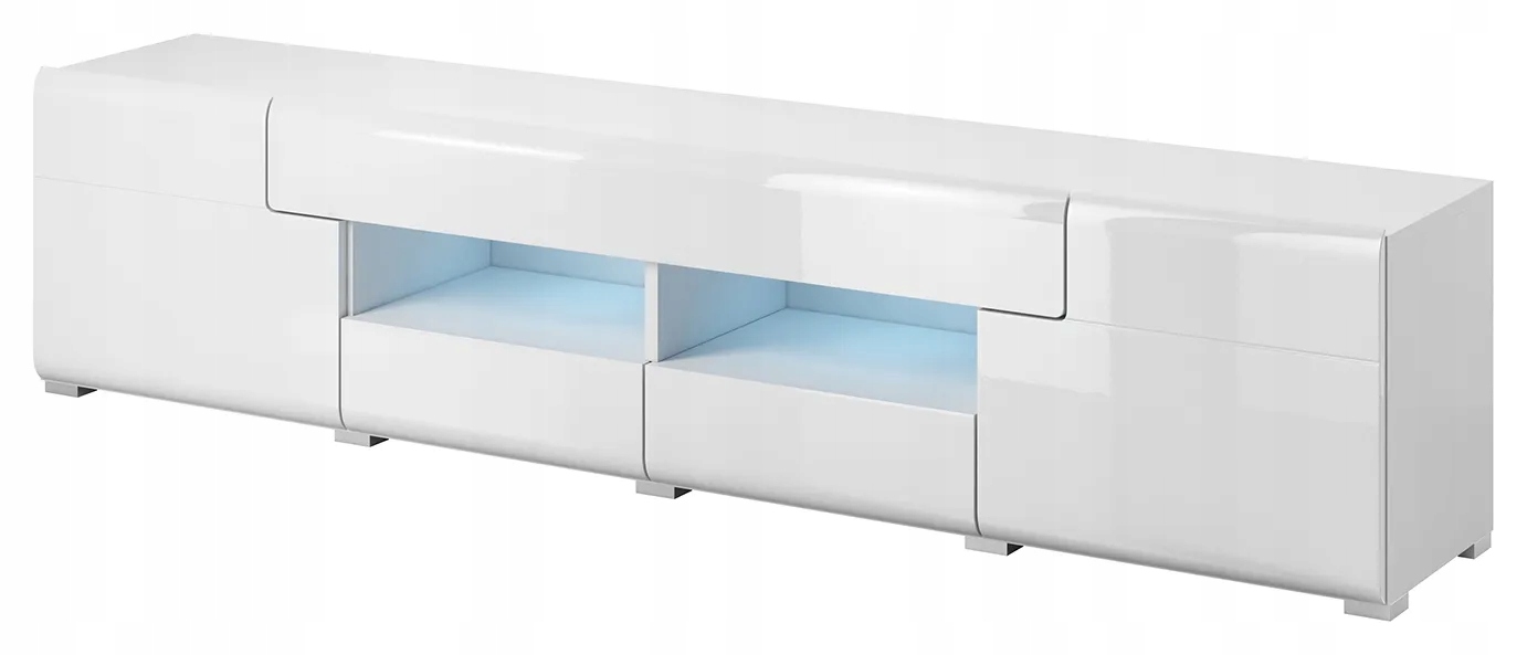 Nowoczesny design w białym połysku