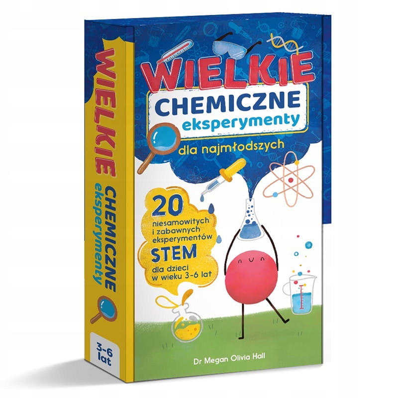 Wielkie chemiczne eksperymenty dla najmłodszych – Odkryj świat nauki przez zabawę