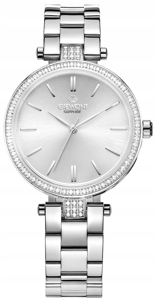 Zegarek Damski Giewont Sapphire Srebrny GW9890-B1 – Elegancja na każdą okazję