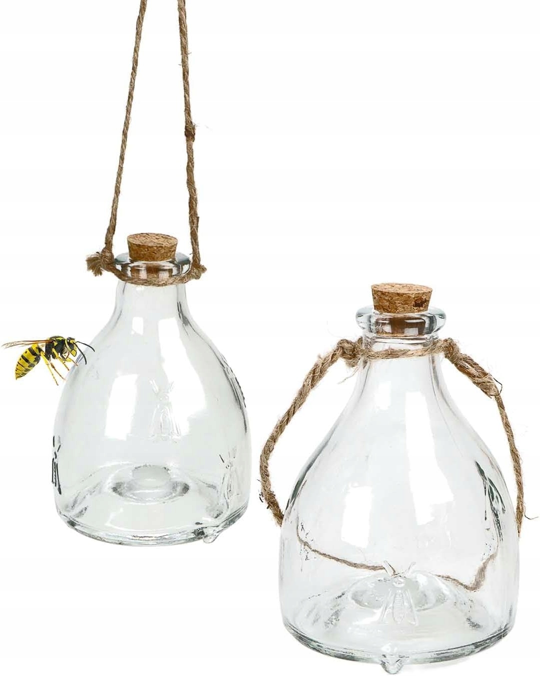 Pułapka na Osy Szklana 2szt – Skuteczna ochrona przed owadami