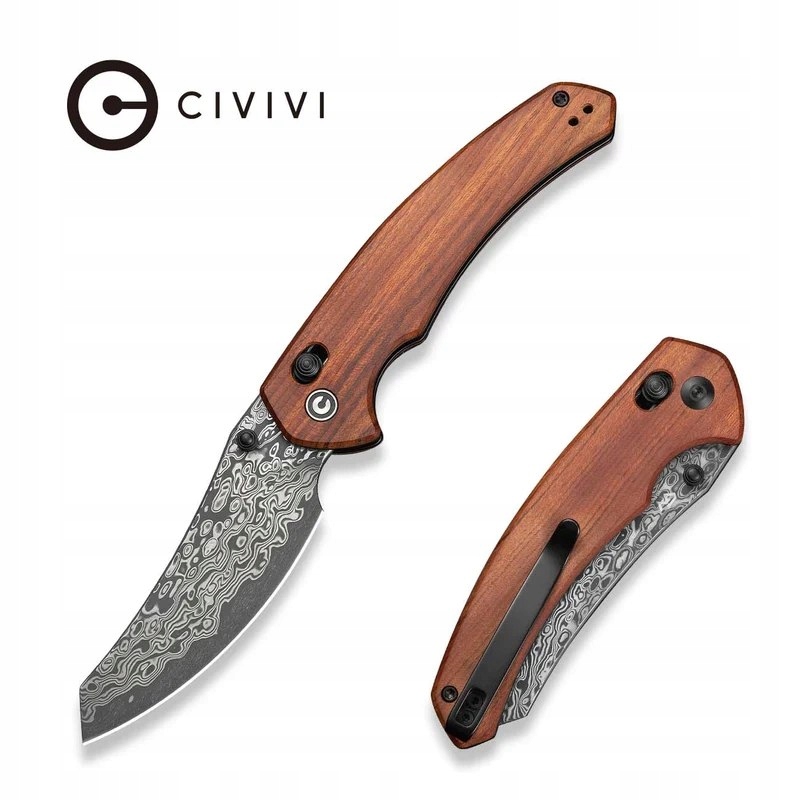 Nóż Sixgill Damast Guibourtia C24050DS1 – Idealny towarzysz w przygodach