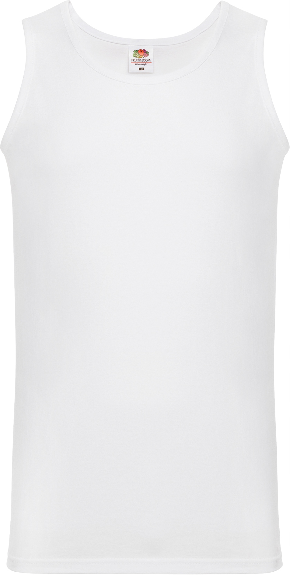 FOTL-610980 - Koszulka Athletic Vest bez rękawów męska - biały S