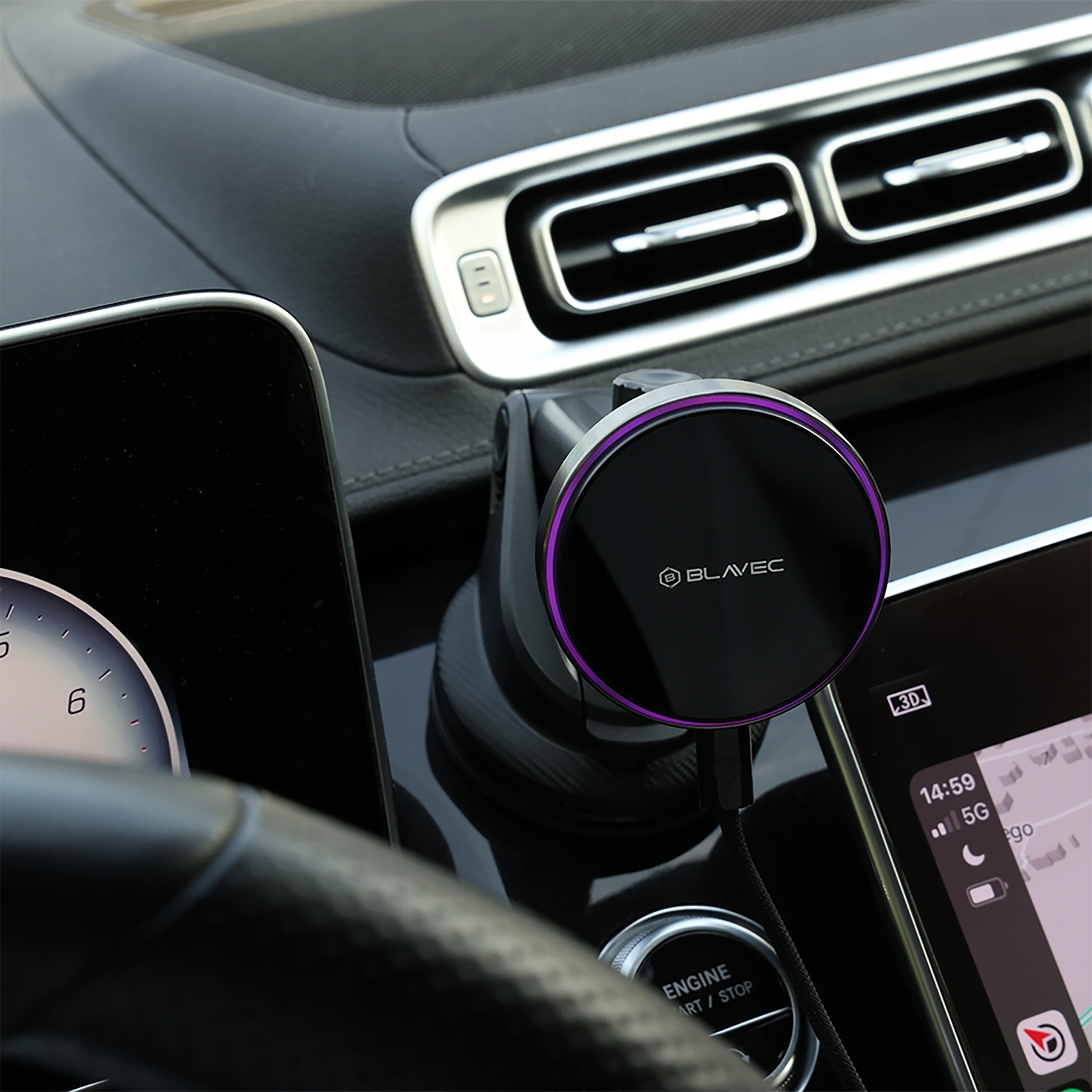 Wbudowana Ładowarka Indukcyjna 15W – Szybkie Ładowanie w Ruchu