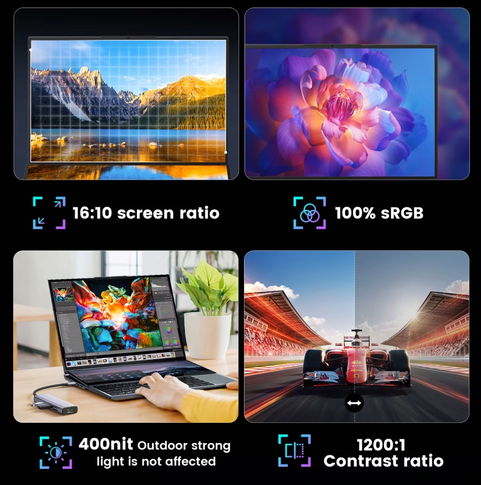 Multimedia: Głośniki stereo, kamera i mikrofon