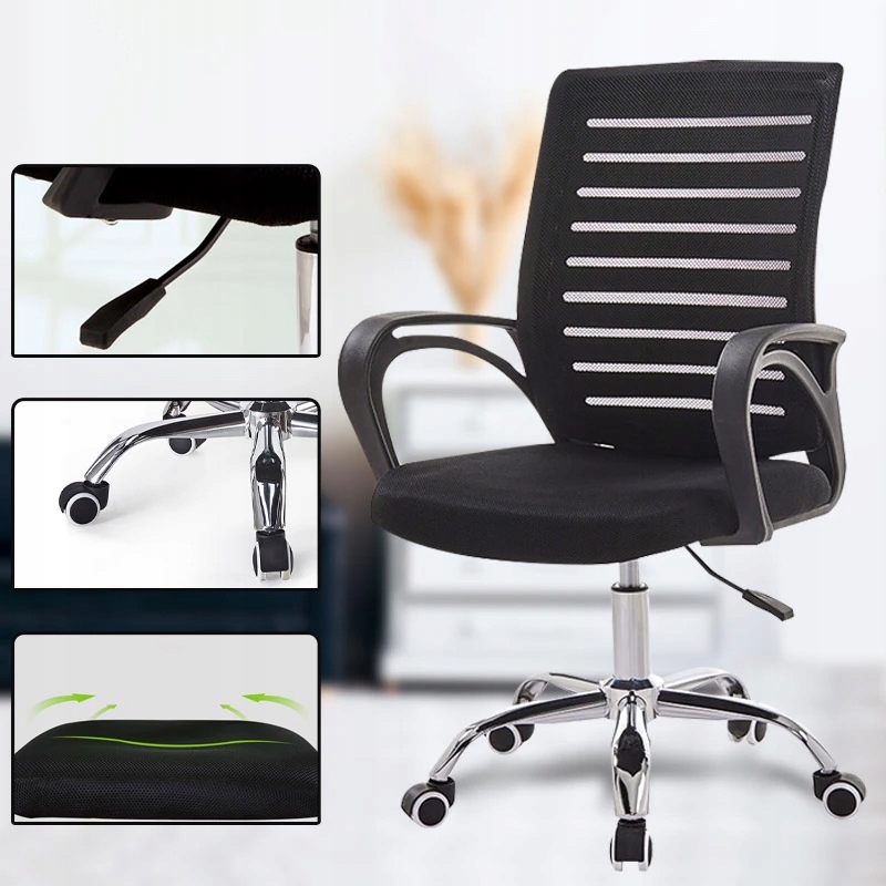 Ergonomiczne oparcie z siatki – Dostosowane do Twoich potrzeb