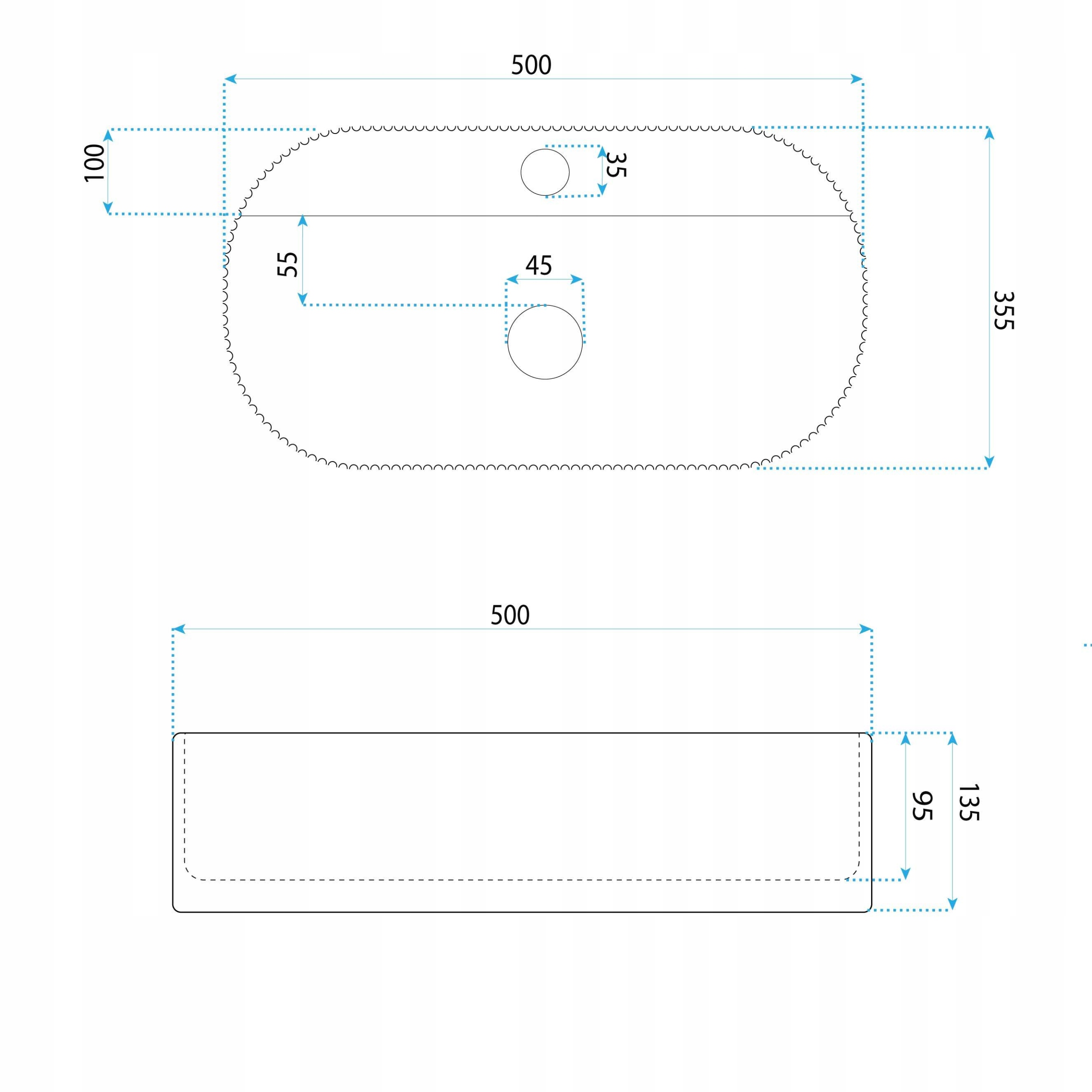 Wymiary umywalki – Dostosowana do Twoich potrzeb