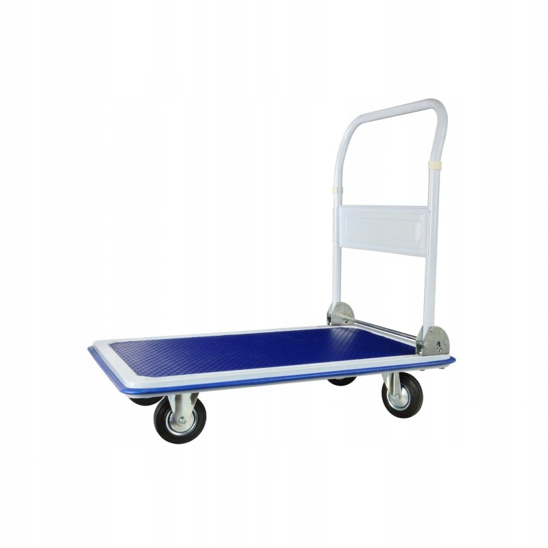 Magazynowy 4-Kołowy 150kg Platforma 73x47cm – Idealne rozwiązanie do transportu
