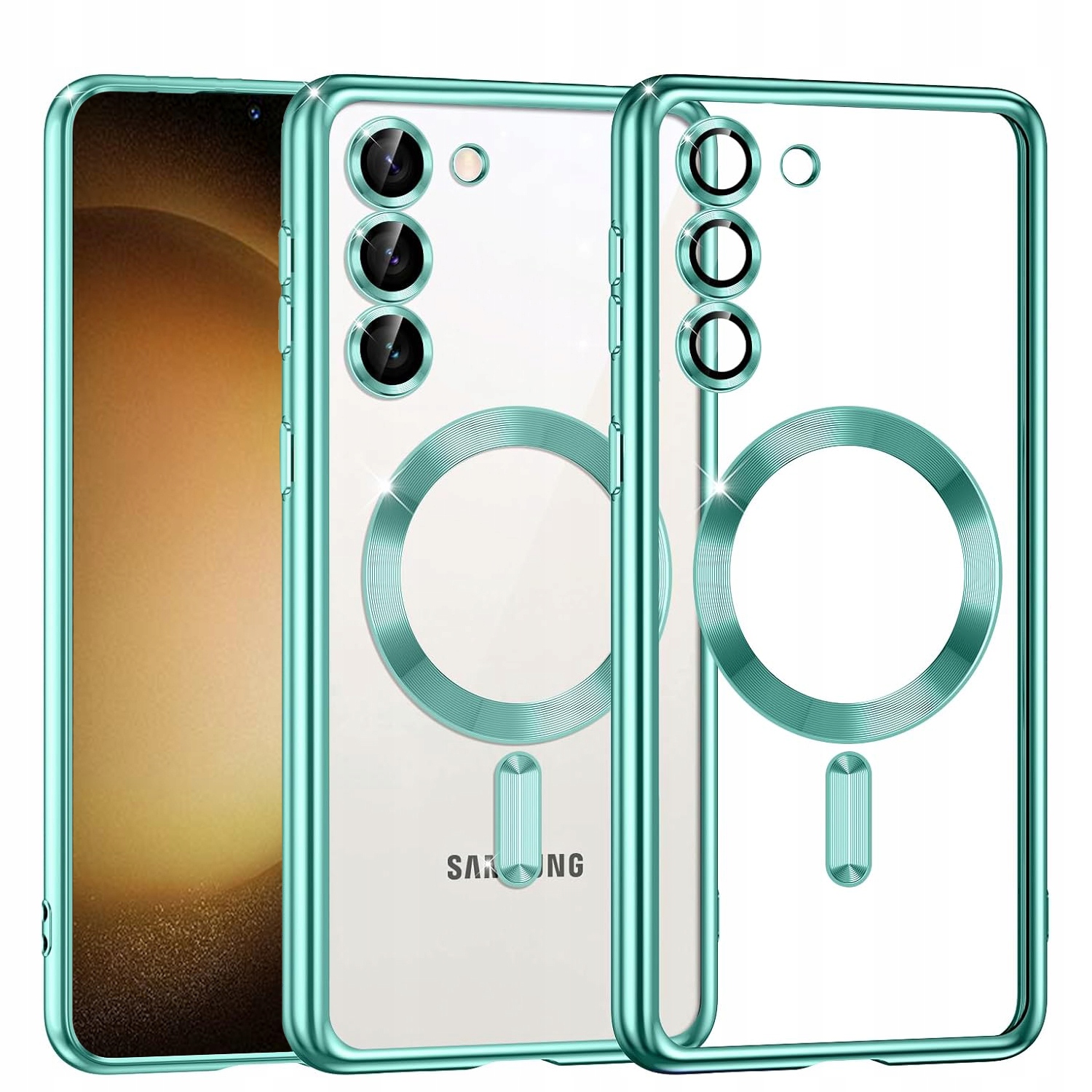 Etui Supero magnetyczne TPU Plating do Galaxy S23 Plus – Ochrona i styl w jednym