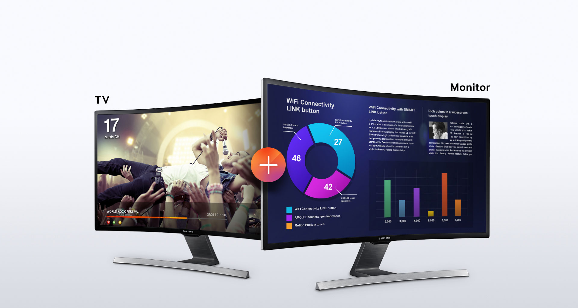 Monitor z funkcją telewizora