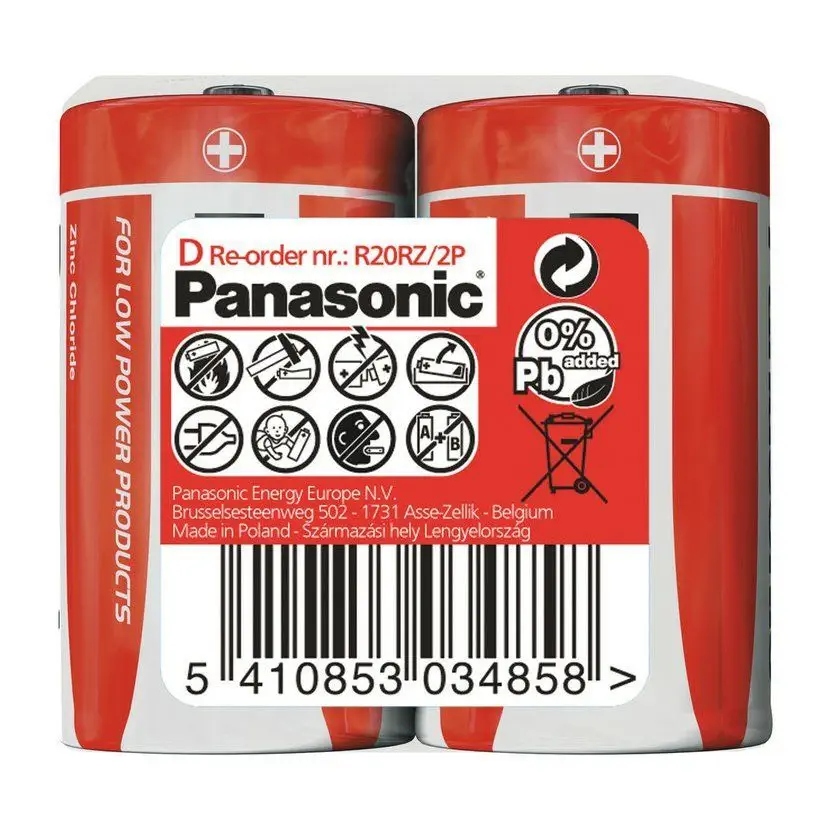 Cynkowo-węglowe baterie Panasonic – Idealne do niskiego poboru energii