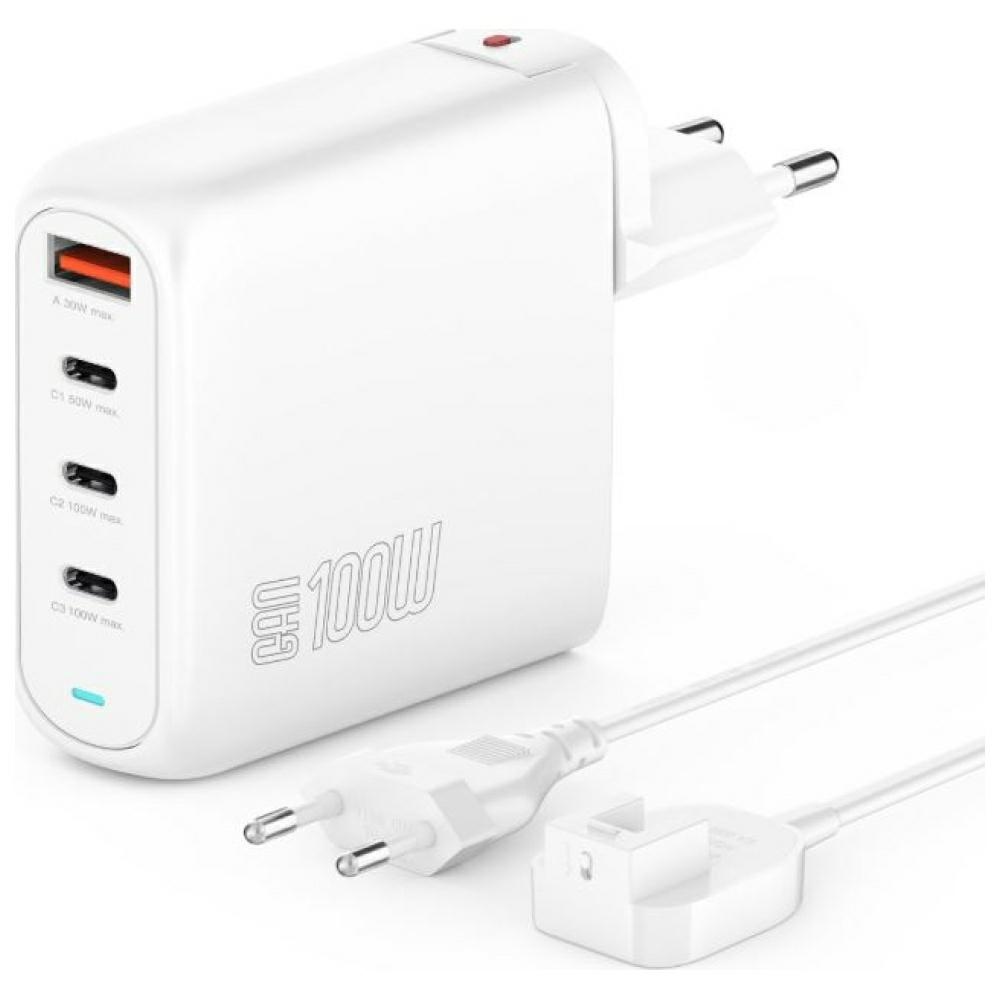 Szybkie ładowanie dzięki 3 portom USB-C i 1 USB-A