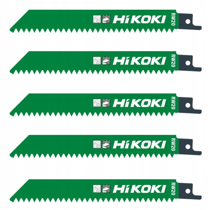 Wymiary i parametry brzeszczotów – Szerokość 19 mm, długość 150 mm