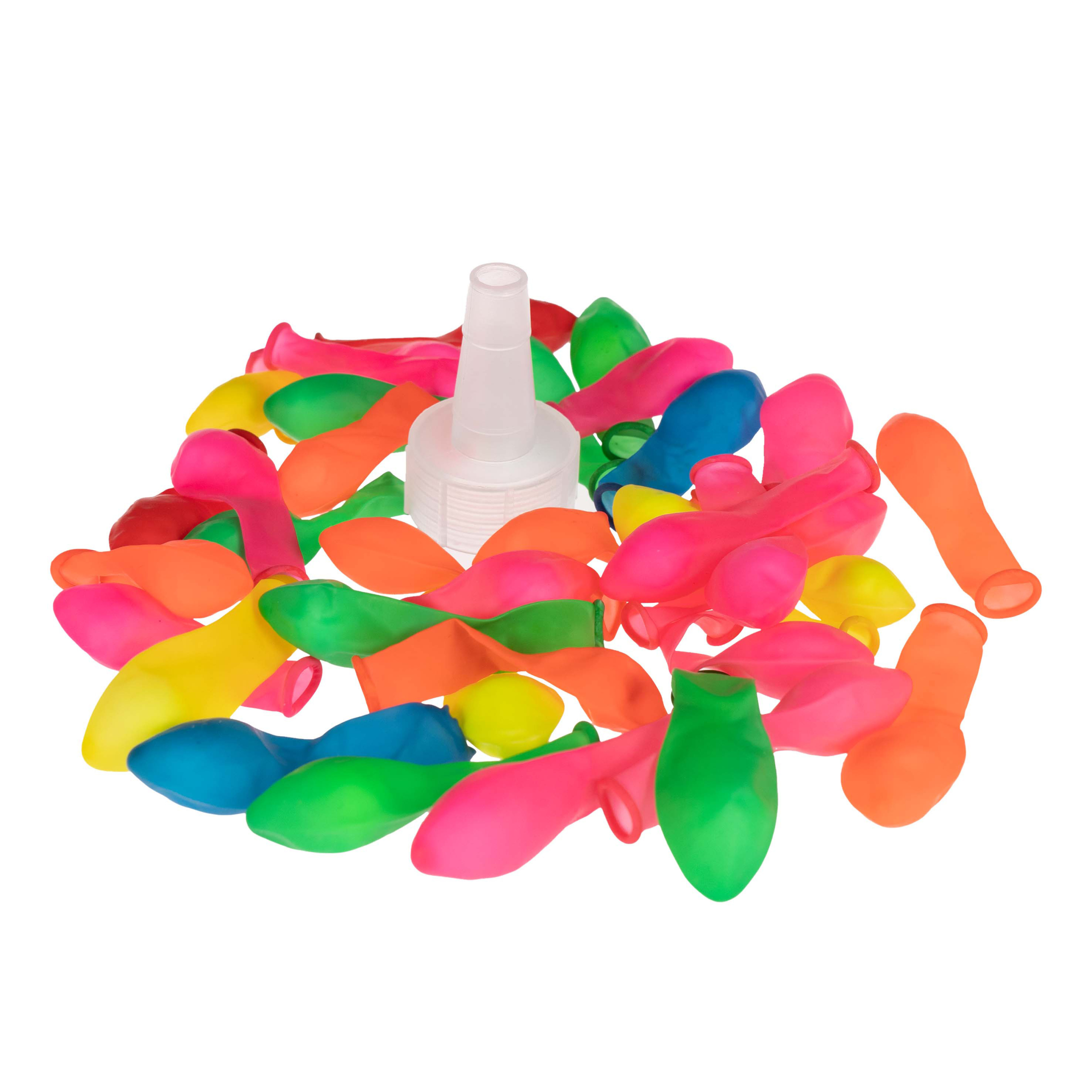 Samozaciskowe balony na wodę z aplikatorem – 100 sztuk radości w kolorach