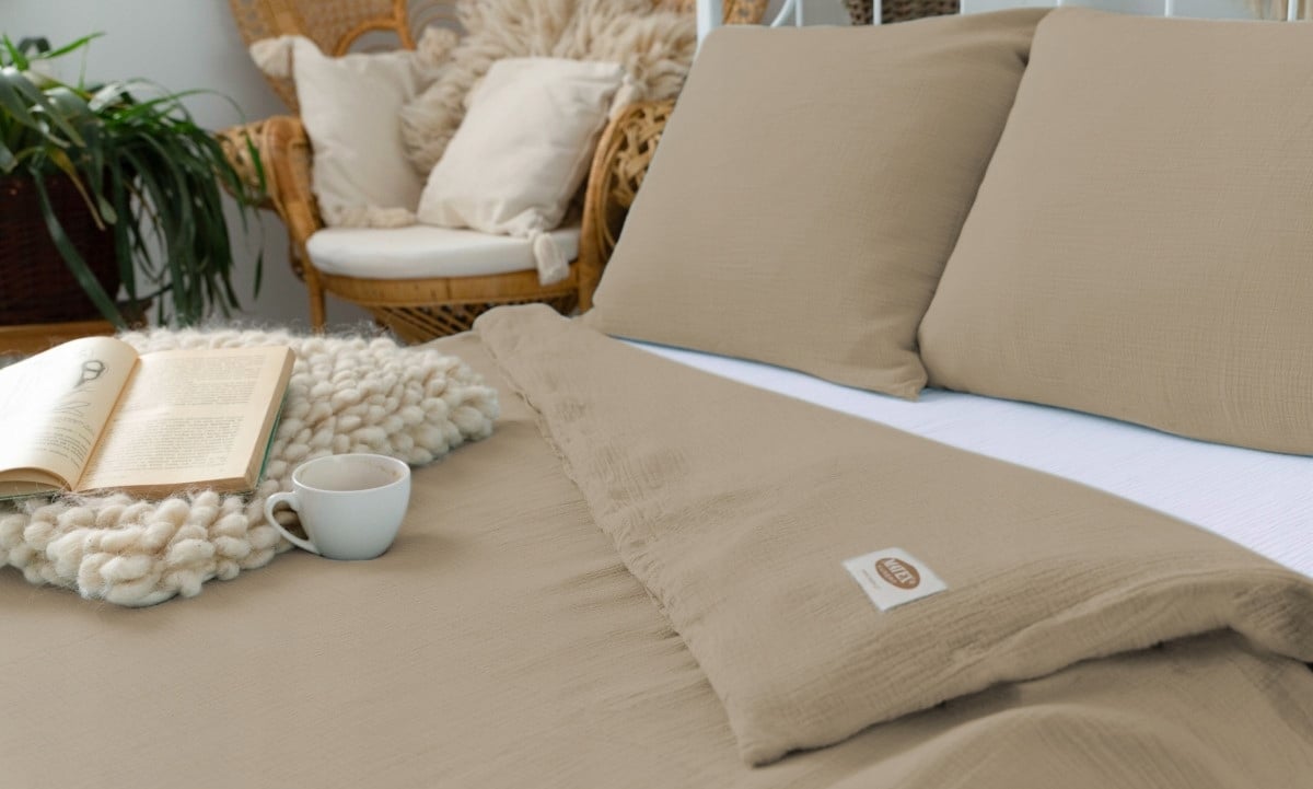 Pościel bawełniana muślinowa Matex 160x200 – Komfort i elegancja w Twojej sypialni