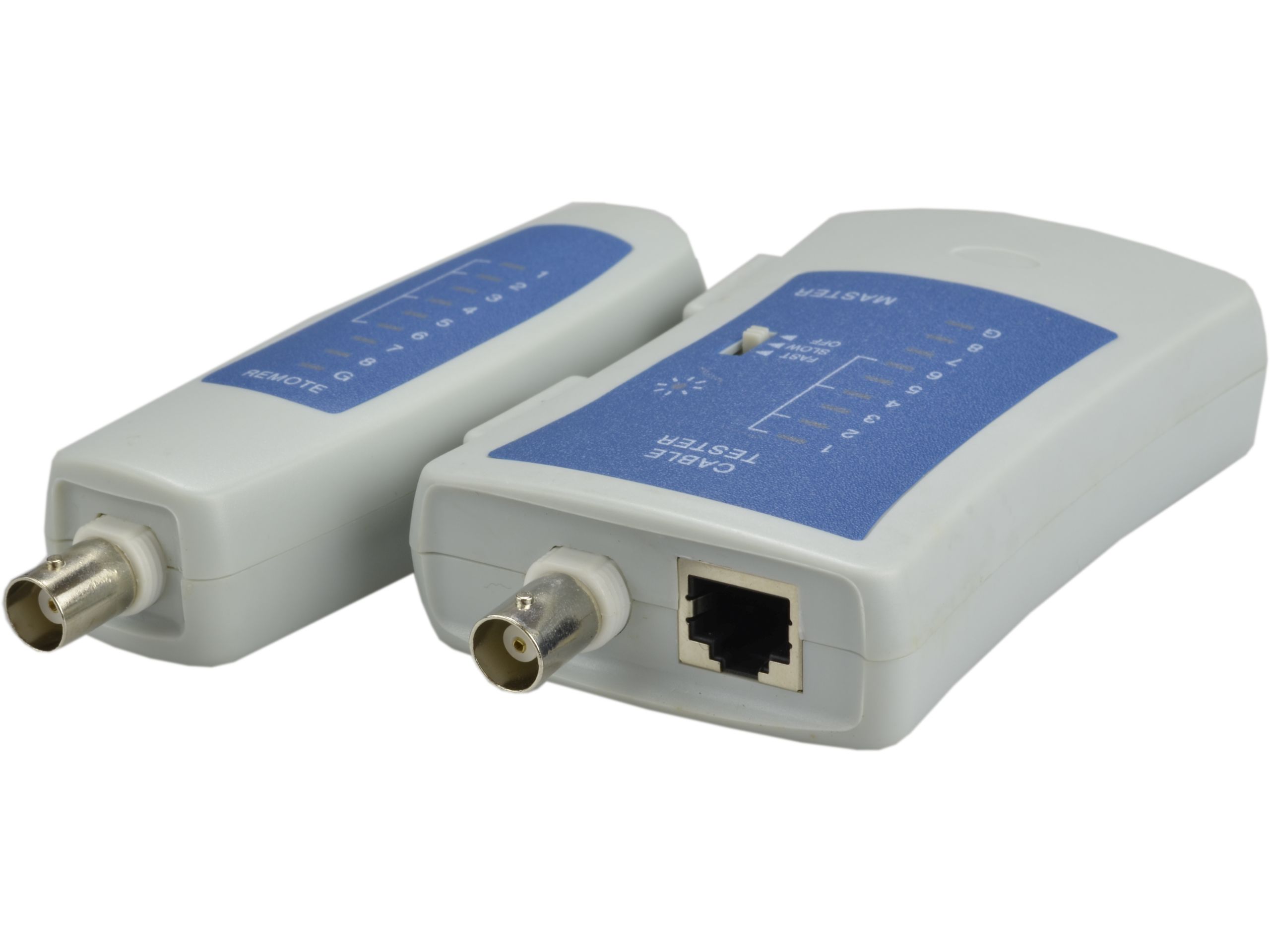 Weryfikacja połączeń kabli RJ45, RJ11, RJ12 i BNC