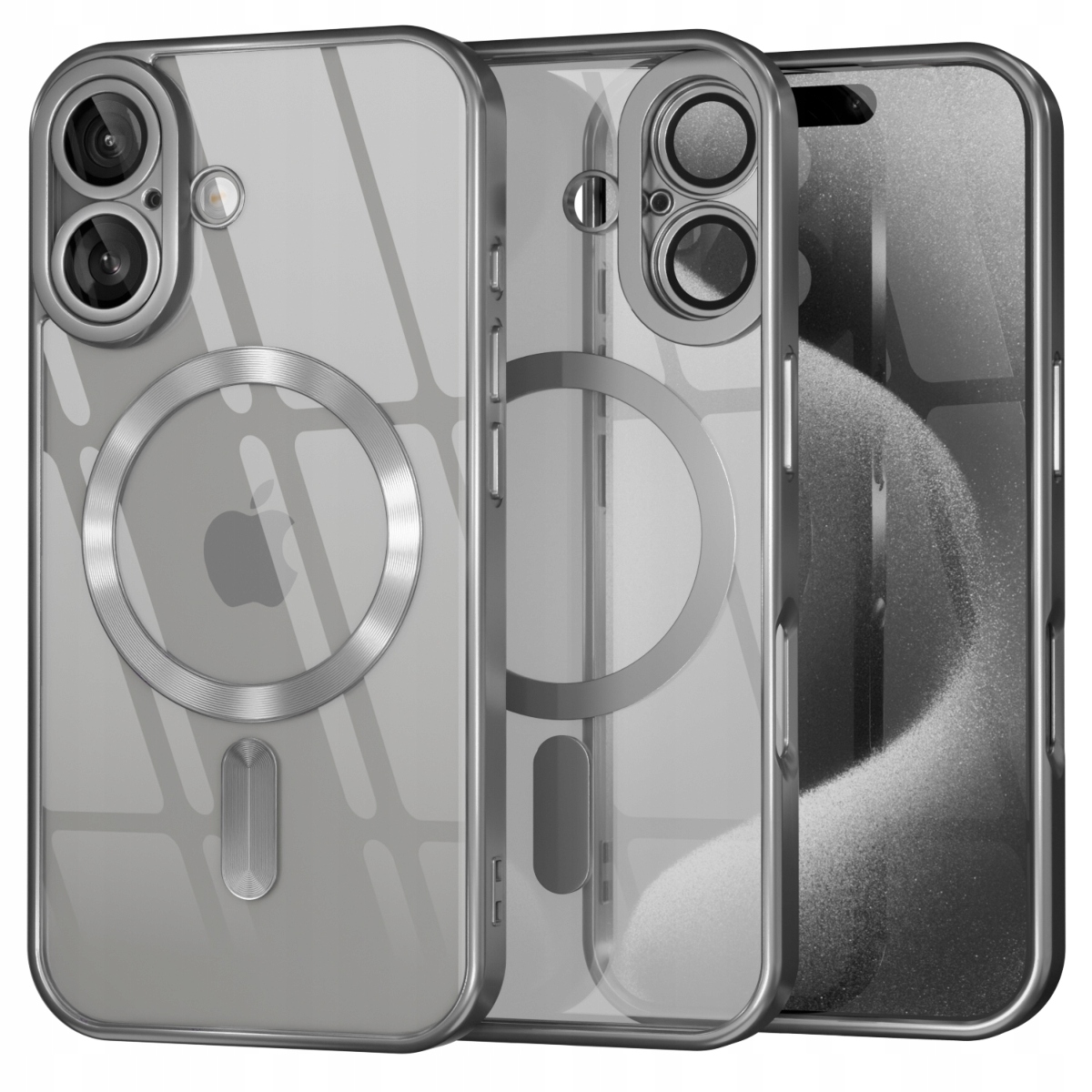 Etui Supero TPU Acrylic z MagSafe do iPhone 16 Plus – Elegancka ochrona dla Twojego telefonu