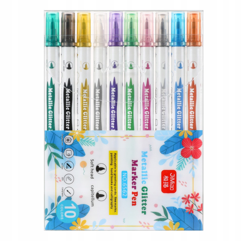 Intensywne kolory z metalicznym połyskiem